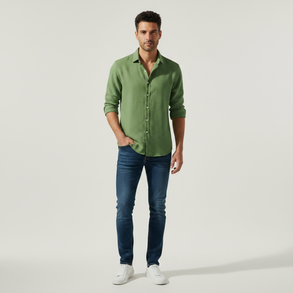 Men's Casual Button Down Shirt | Summer Style
