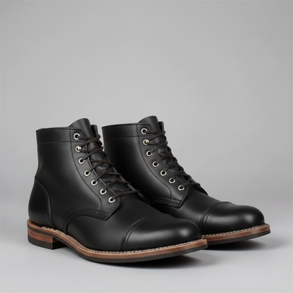 Men's Classic Ankle Boots | Durable Lace-Up Work Footwear