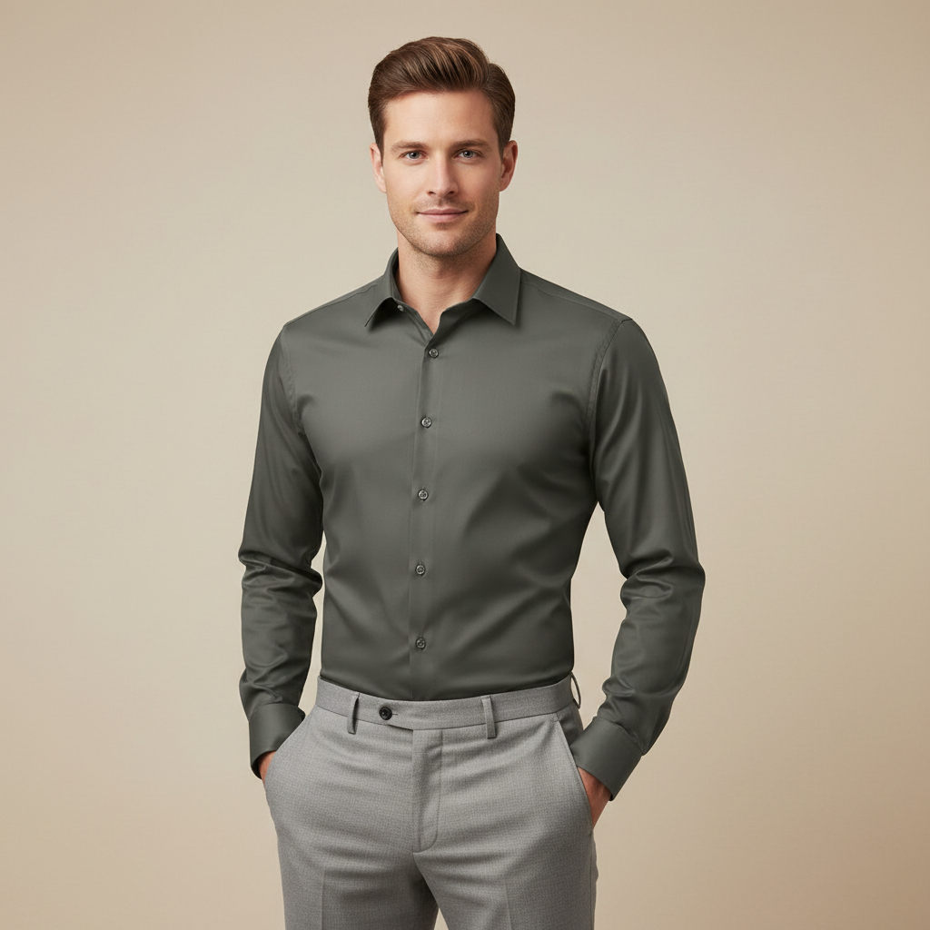 Samuel | Men's Long Sleeve Casual Shirt