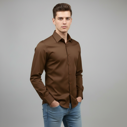 Samuel | Men's Long Sleeve Casual Shirt
