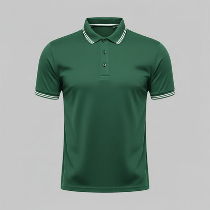 Men's Slim Fit Polo Shirt | Casual Short Sleeve Top