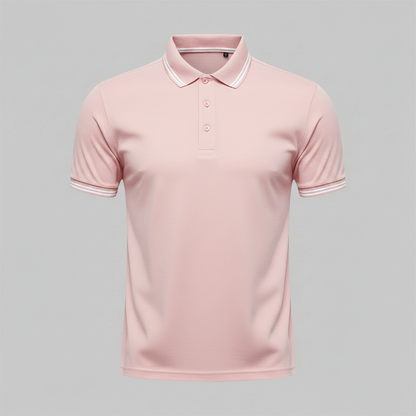 Men's Slim Fit Polo Shirt | Casual Short Sleeve Top