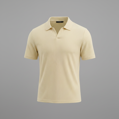 Men's Waffle Polo Shirt | Casual Summer Polo Shirts