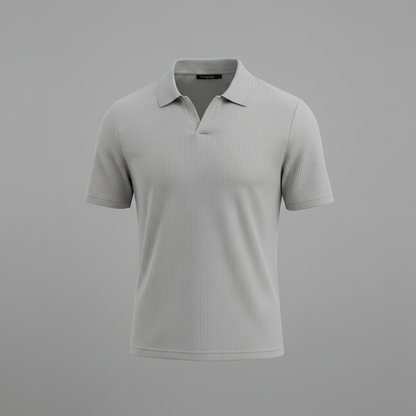 Men's Waffle Polo Shirt | Casual Summer Polo Shirts