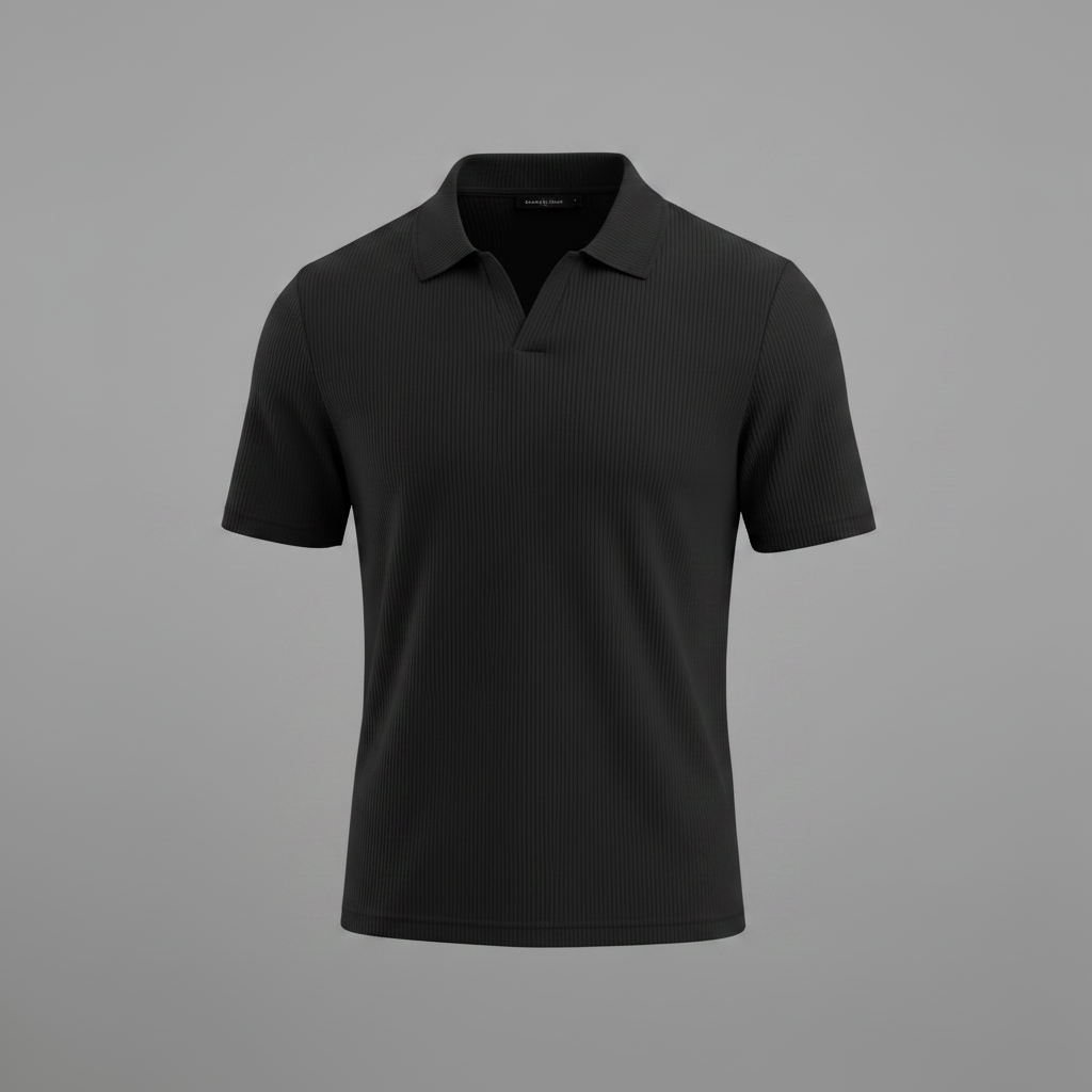 Men's Waffle Polo Shirt | Casual Summer Polo Shirts