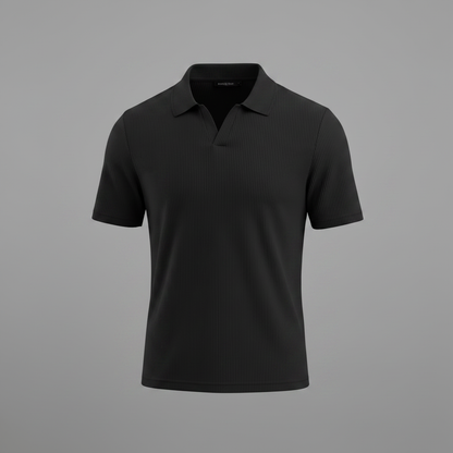 Men's Waffle Polo Shirt | Casual Summer Polo Shirts