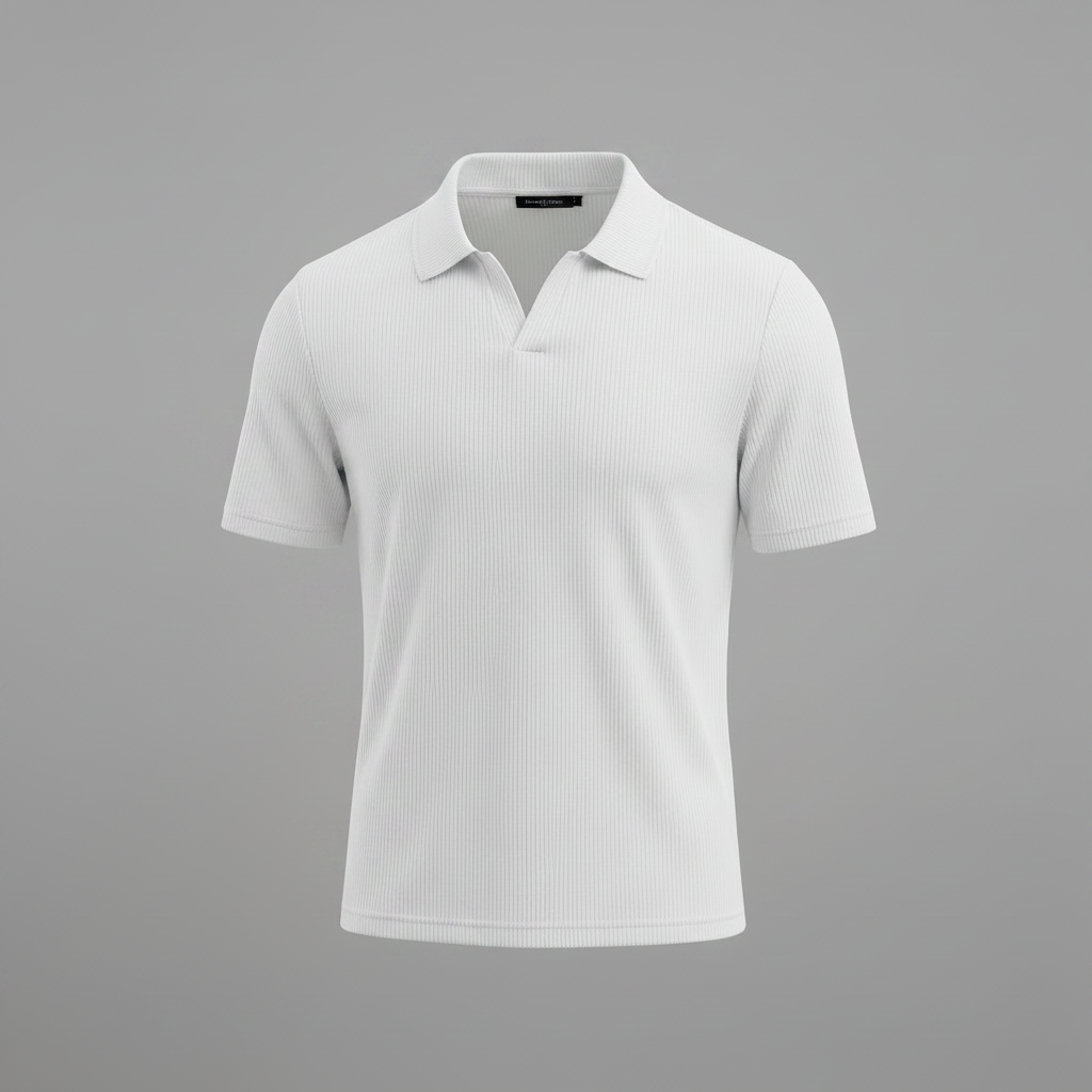 Men's Waffle Polo Shirt | Casual Summer Polo Shirts