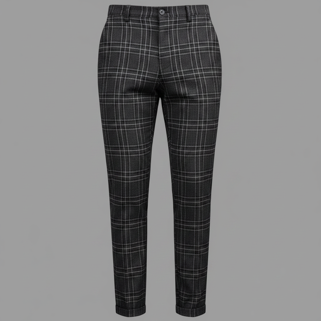 Sasha Checked Chino Pants | Men's Pants