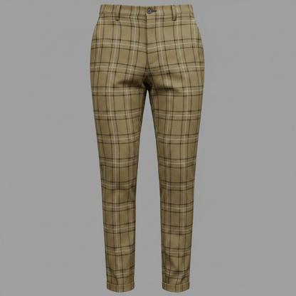 Sasha Checked Chino Pants | Men's Pants