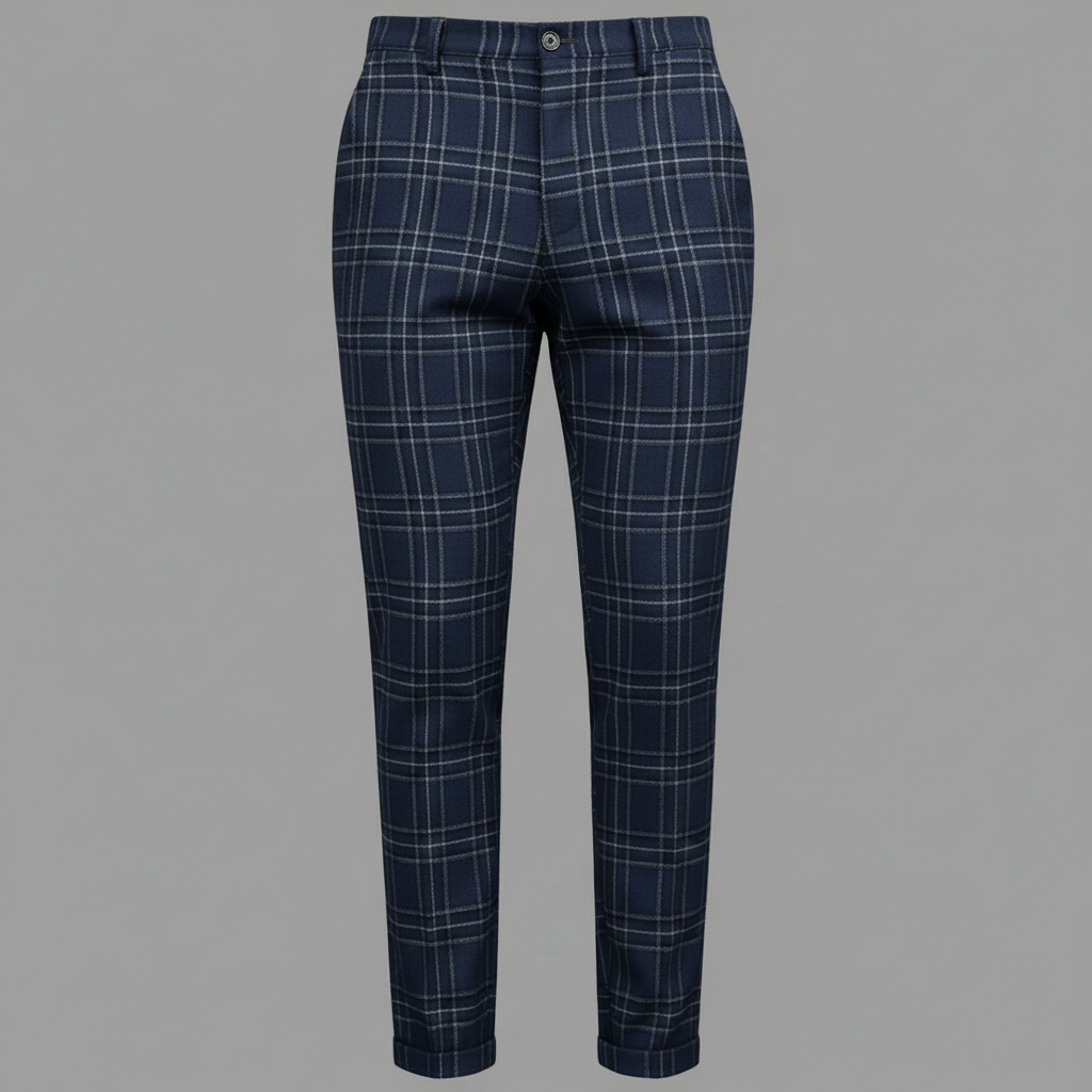 Sasha Checked Chino Pants | Men's Pants